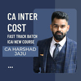 CA Inter Cost | Exam Oriented Batch By CA Harshad Jaju - For Jan 26 & May 26 Exams